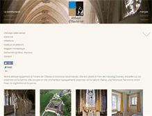 Tablet Screenshot of abbaye-hauterive.ch